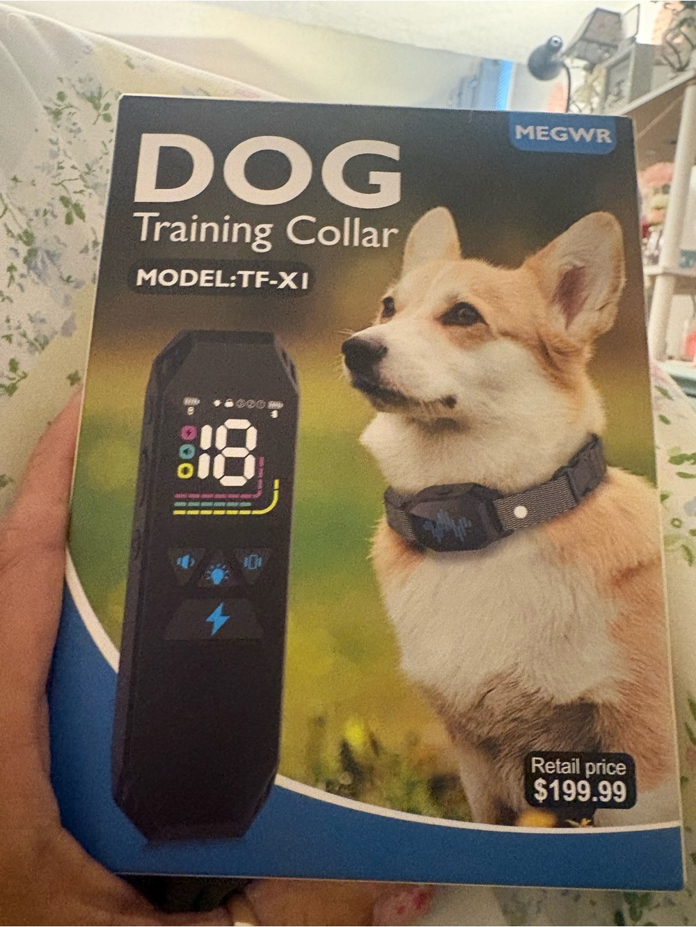 New Open Box MEGWR Dog Training Collar with Remote, Model TF-XI